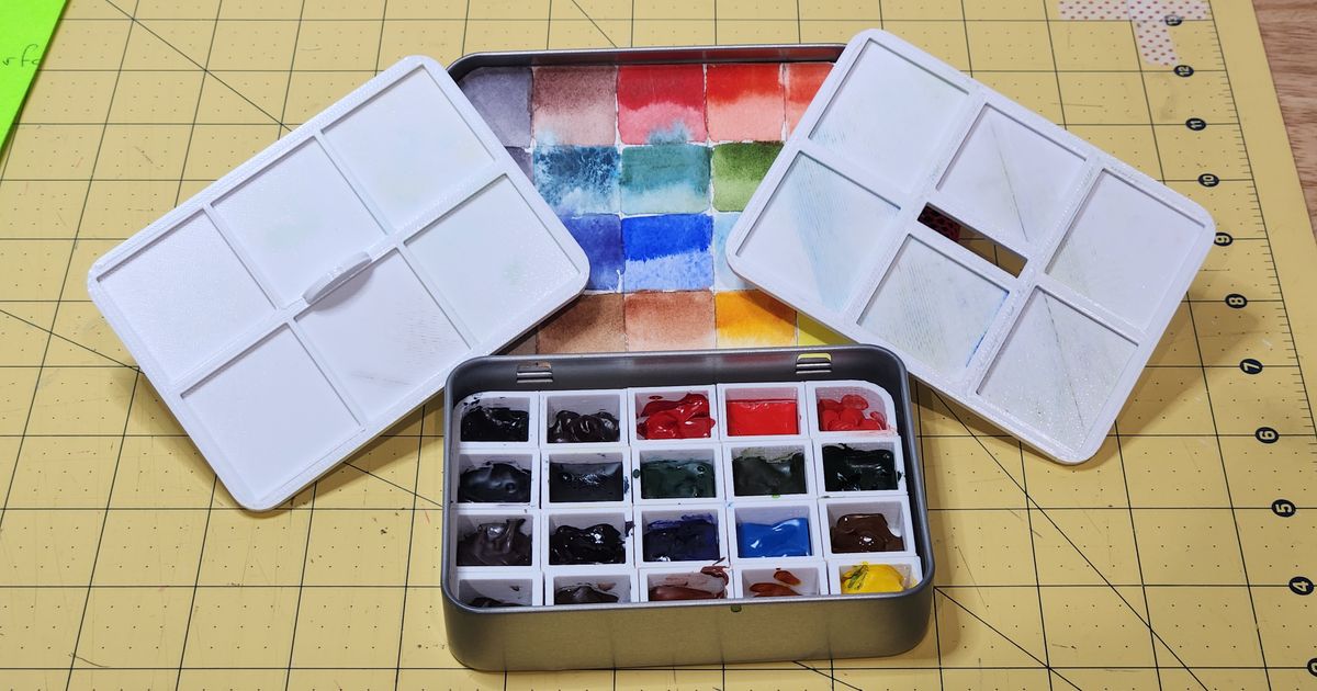 Mini Paint Kit by WhiskeyGorilla, Download free STL model